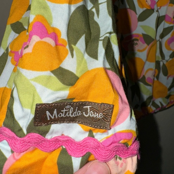 Matilda Jane 4T You’re a peach halter Tunic Top - Picture 4 of 7